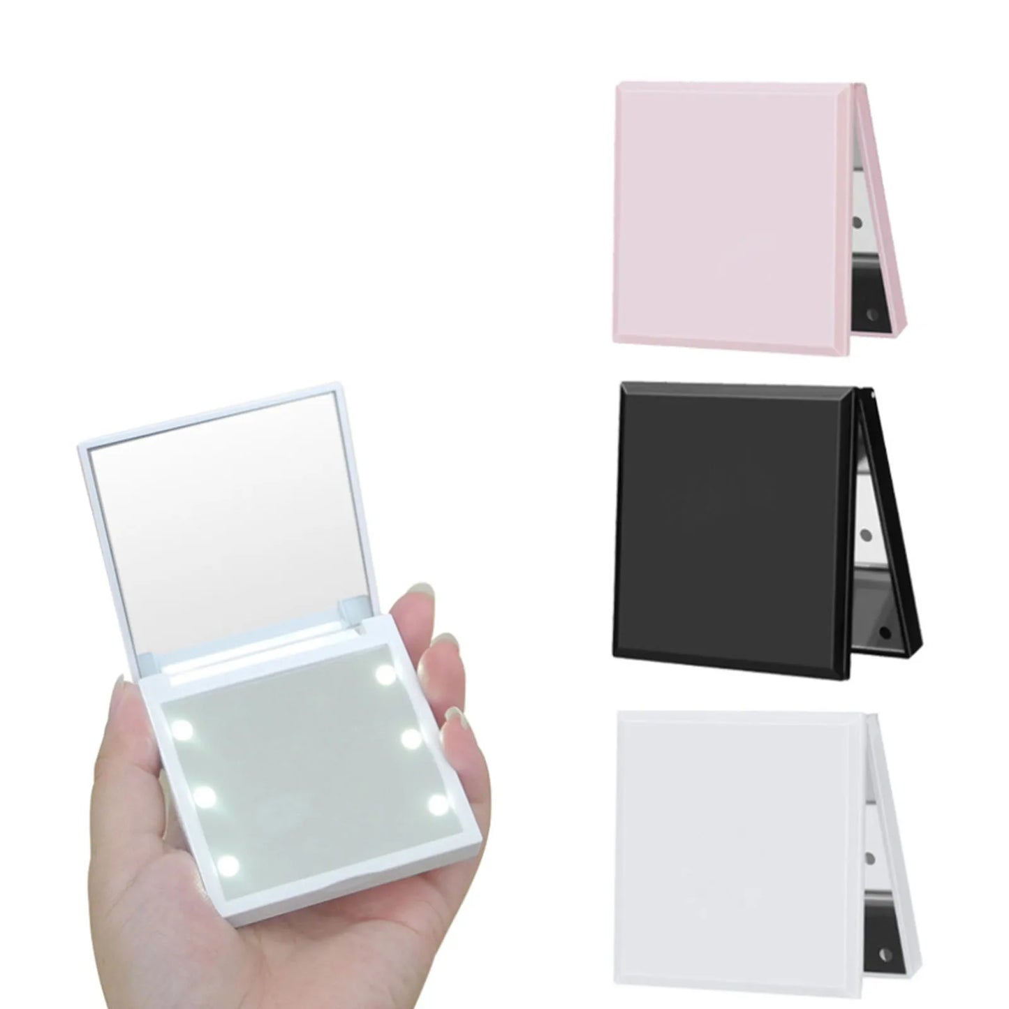 Hold On A Sec- LED Compact Mirror